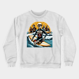 Skeleton Wave Jam 2 Crewneck Sweatshirt